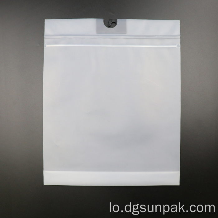 ຖົງຢາງທີ່ກໍາຫນົດເອງ hook ຖົງການຫຸ້ມຫໍ່ header ອາກາດຫນາວ